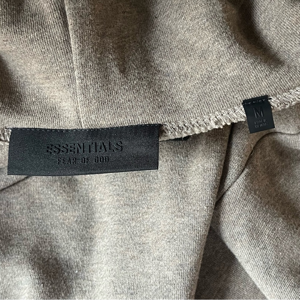 Fear of God Essentials Heather Grey Hoodie NWOT - Picture 8 of 16